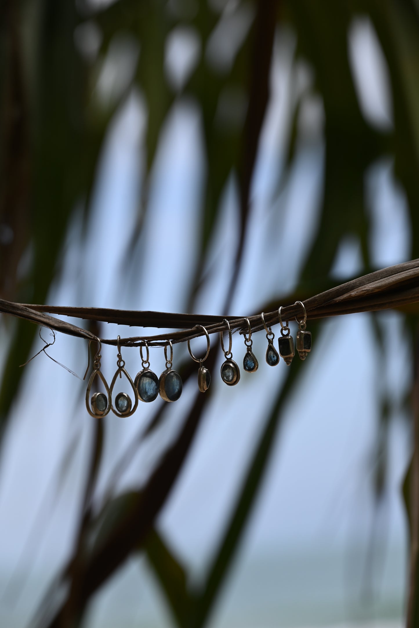 Aquamarine Teardrops