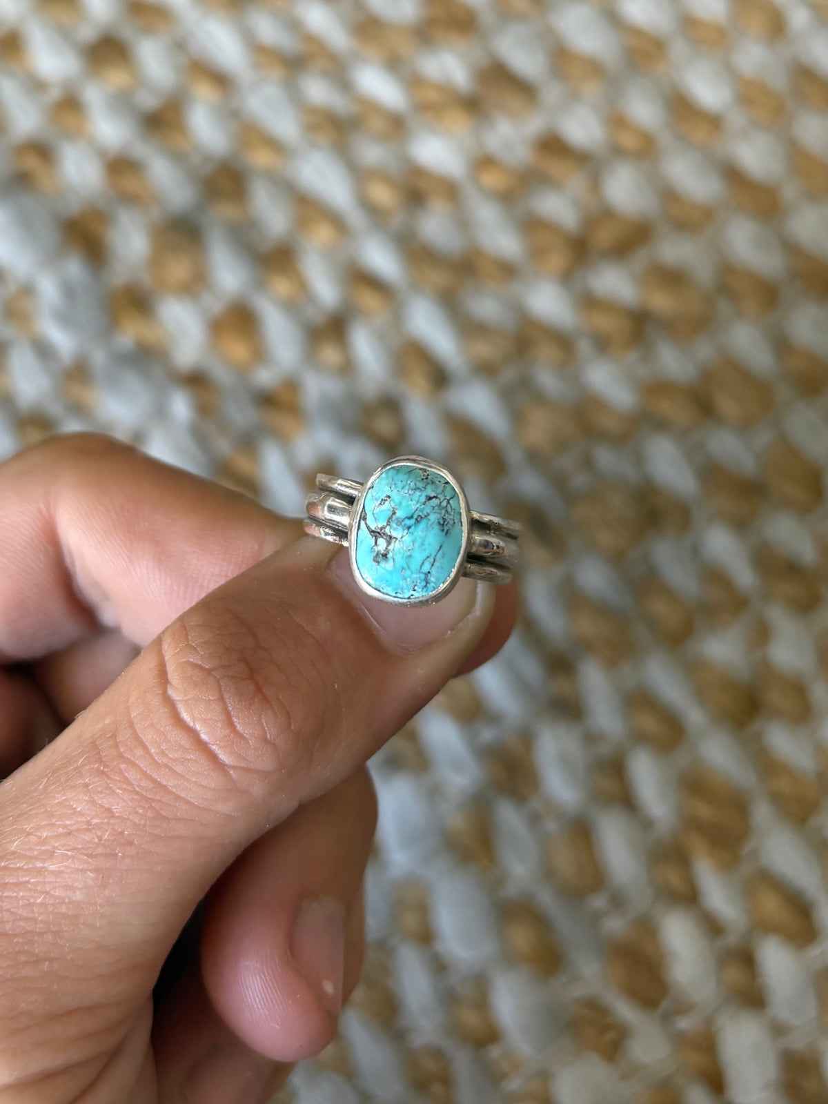 Turquoise Band - Size 7 1/2 / P