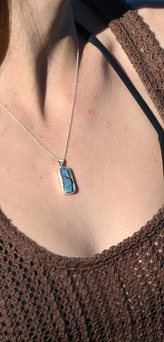 Boulder Opal Pendant