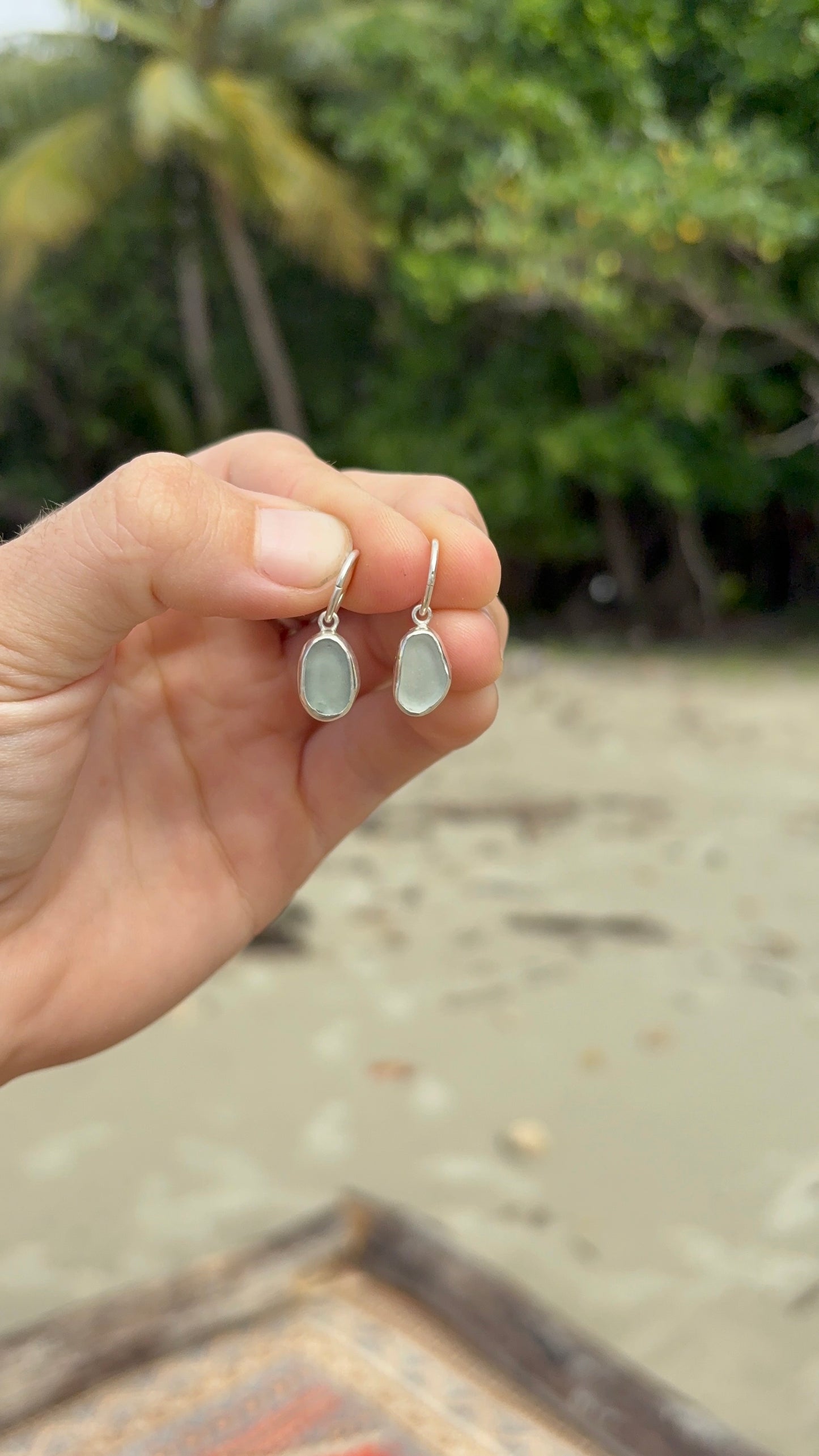 Sea Foam Hoops
