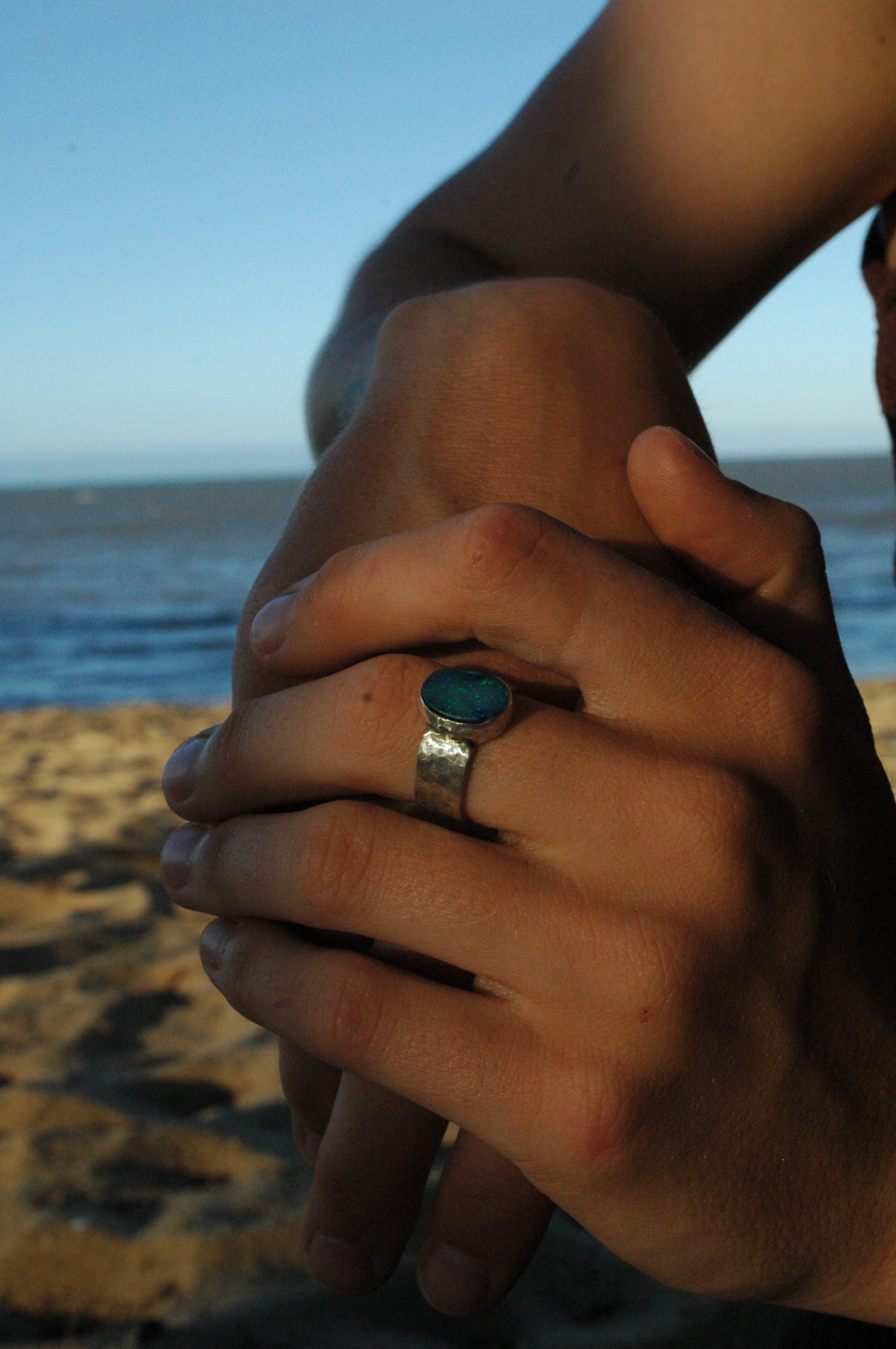 Midnight Opal Ring