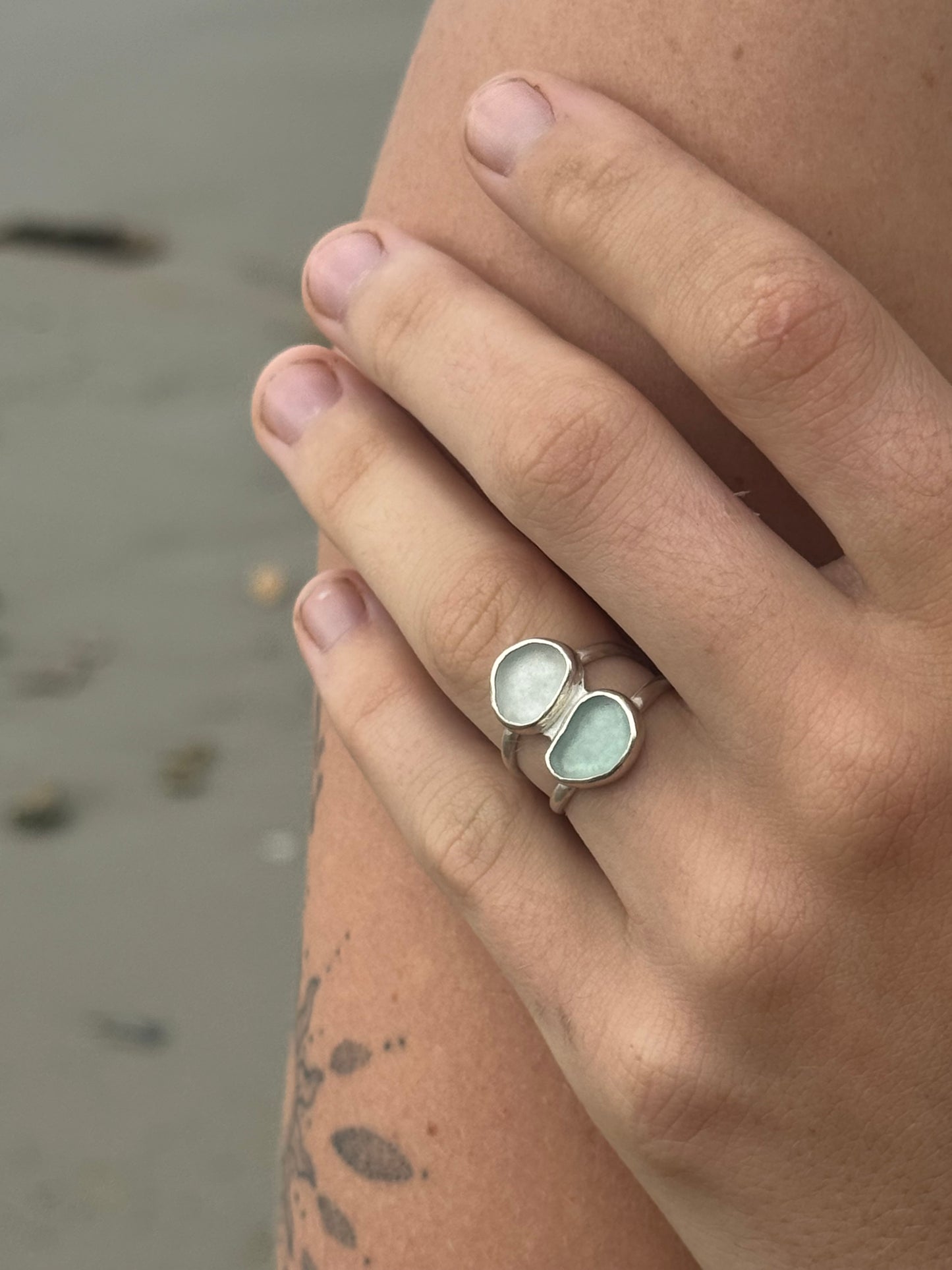 Two-toned Seaglass - Size 6