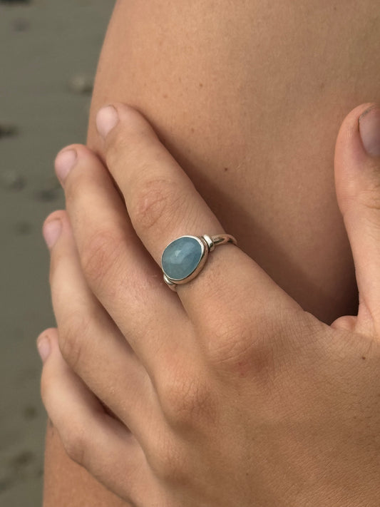 Aquamarine Ring - Size 7 1/2