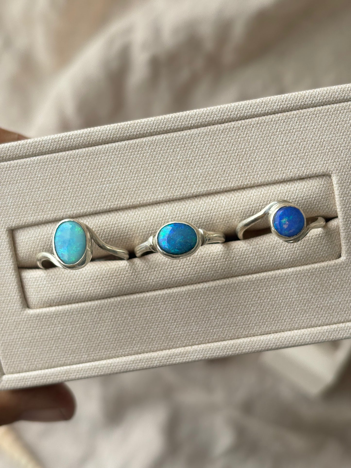 Boulder Opal Band - Size R / 8 5/8